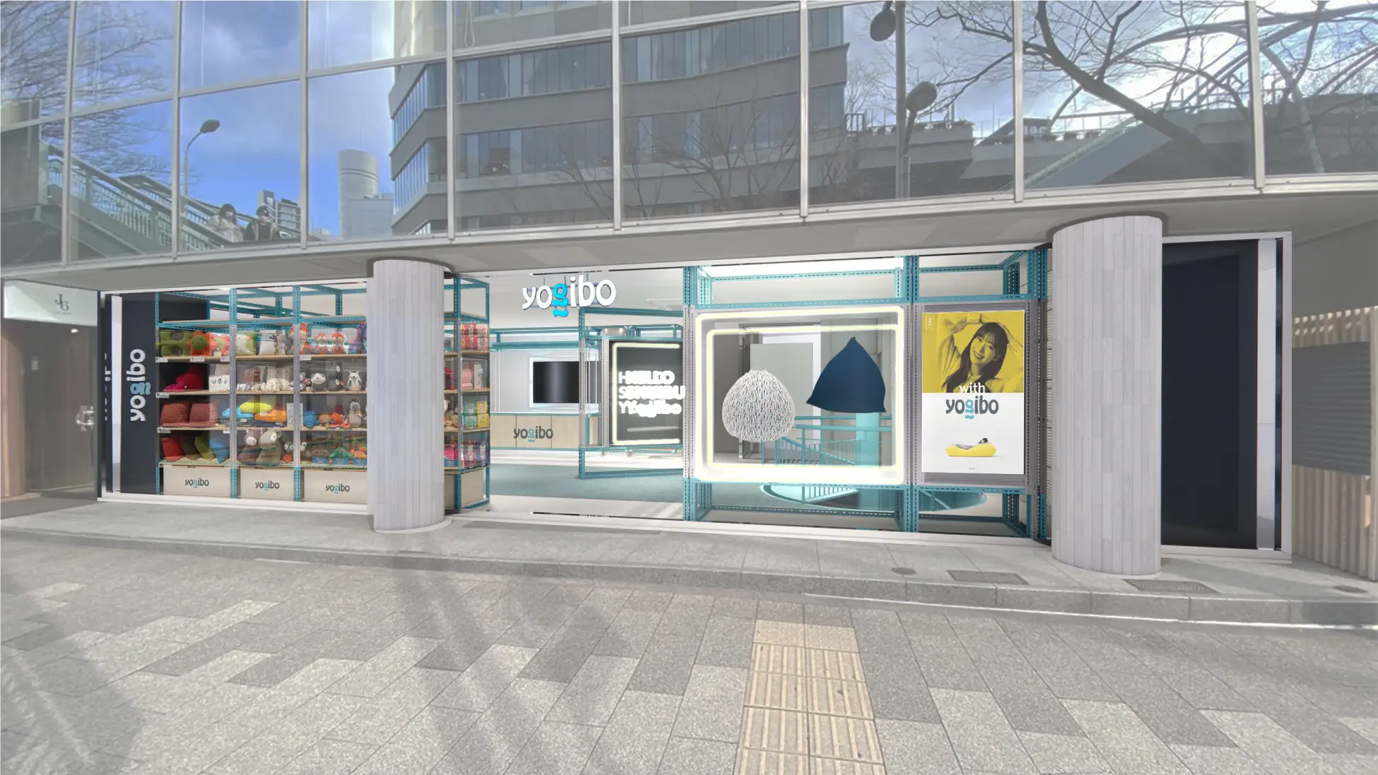 “最先端のストリートの街” 渋谷に、YogiboStoreオープン！