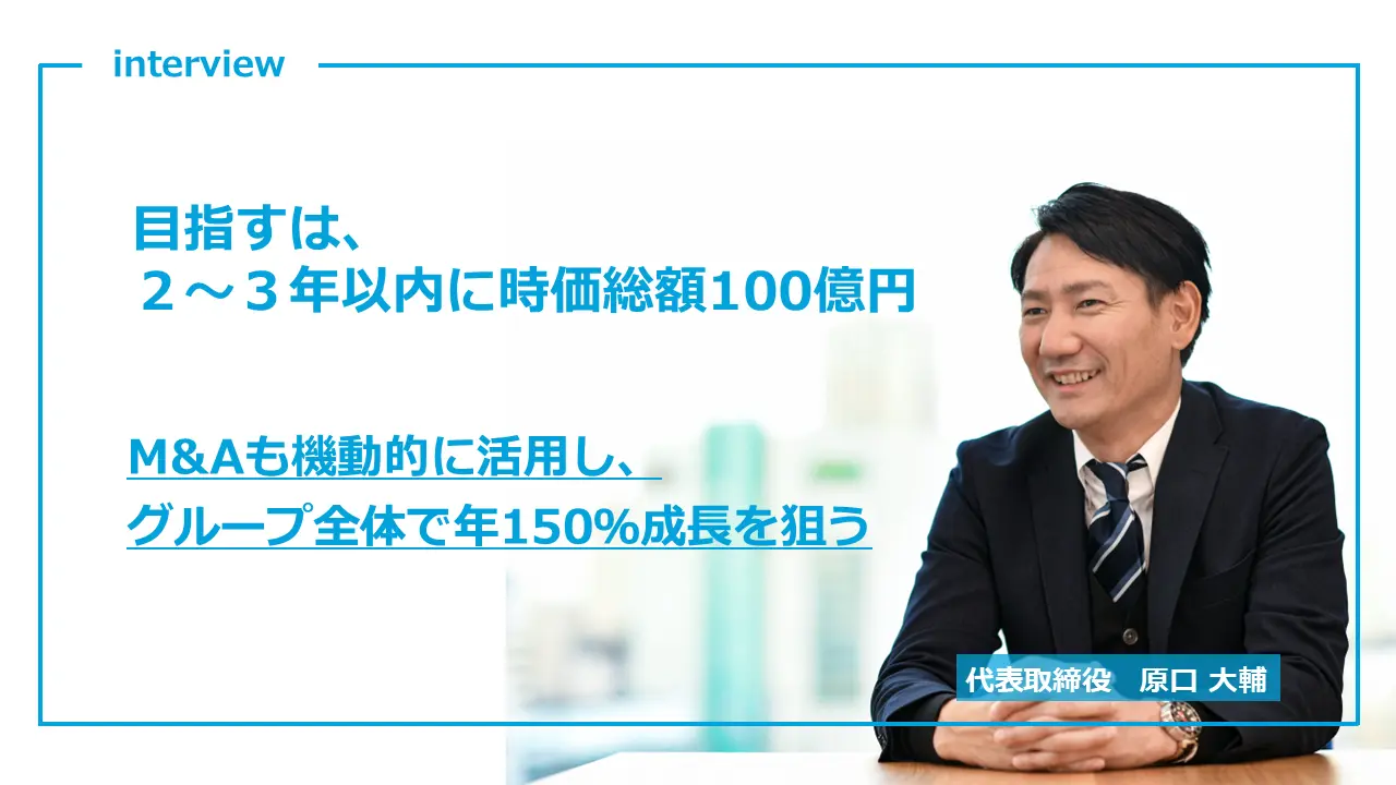 ジオコード、決算補足説明資料の「社長インタビュー」を更新