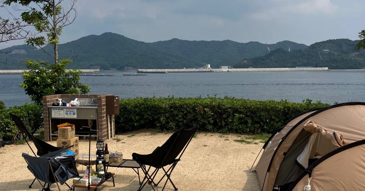 大好きなキャンプへ！今回は淡路島！