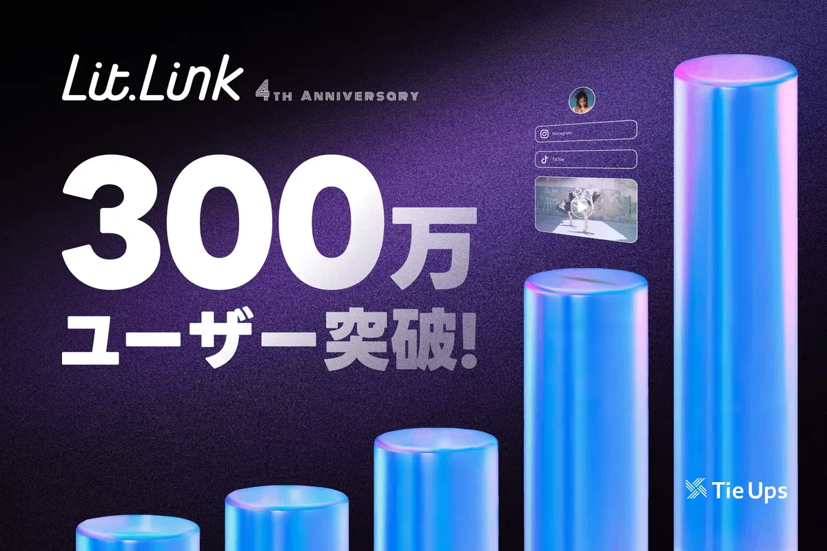 リットリンクが広告費300万円で300万ユーザー達成した戦略