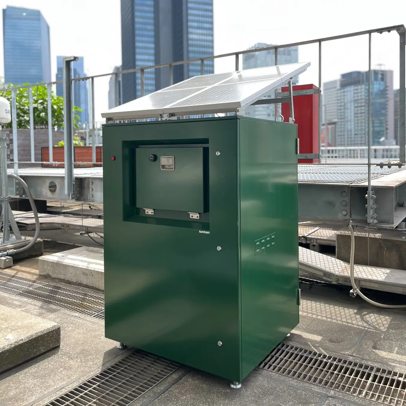 komham、三井不動産オフィスビル屋上へ「スマートコンポスト®」を導入
