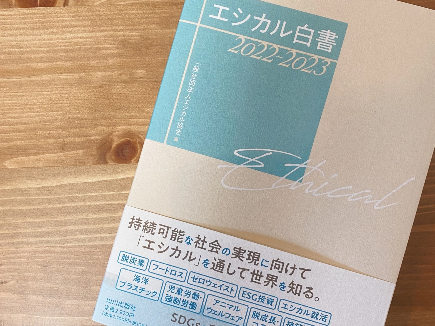 『エシカル白書 2022-2023』に寄稿しました