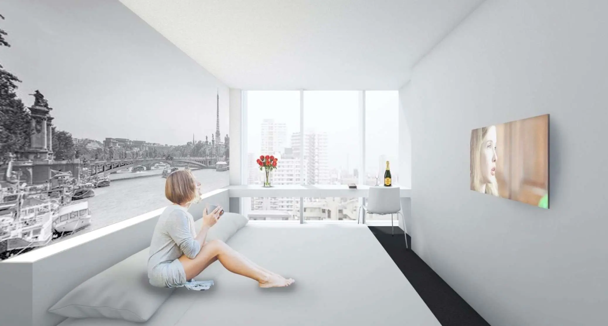 シャンパーニュ⽣産者とコラボで造り上げる ⽇本初のシャンパン・ホテル「Cuvée J2 Hôtel Osaka」 大阪・⼼斎橋に2023年秋開業