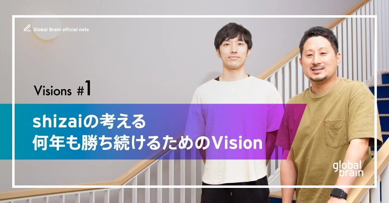 shizaiの考える 何年も勝ち続けるためのVision
